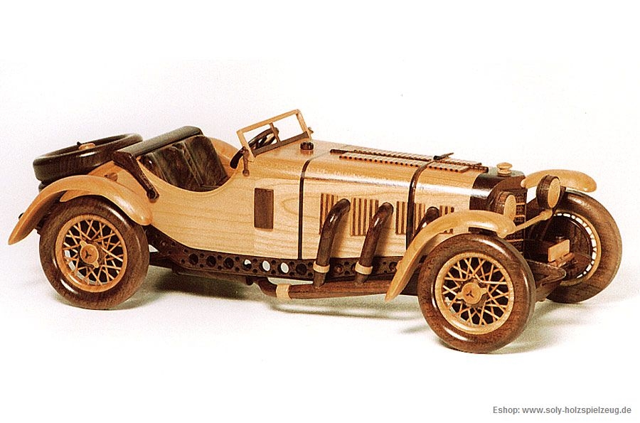 Mercedes Benz SSKL SPORT (1931) wooden modell - Wooden ...