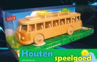 Bus Škoda RTO - houten kinderspeelgoed.