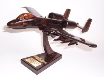 Fairchild Republic A-10 Thunderbolt II - wooden model