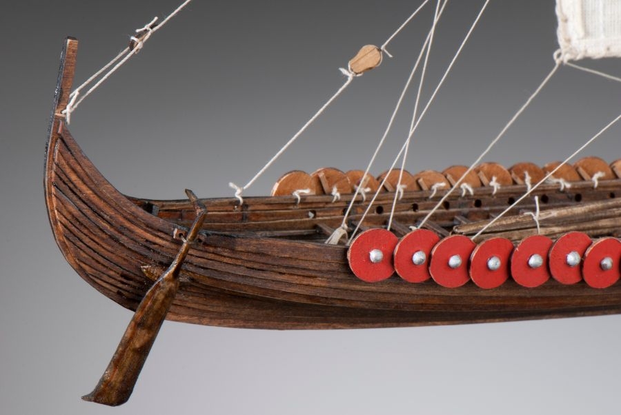 Viking Longship 172 Ship Models Wooden Ts Soly