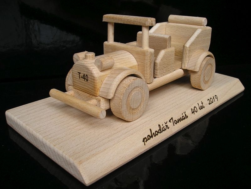 Gift veteran car, gifts for men, drivers - Wooden Gifts SOLY