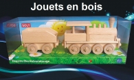 La locomotive - jouets en bois