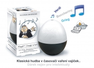 Eggtimer with music MOZART, BOCCHERINI, GRIEG
