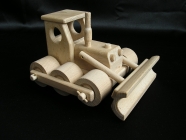Holzbagger Bobik Spielzeug aus HOlz