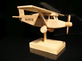 Gift plane Pilatus on stand