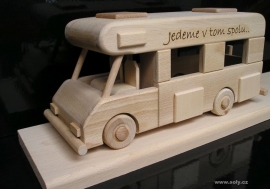 Gift caravan, camper van, gifts