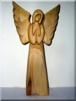 Wooden Angels Sculpure