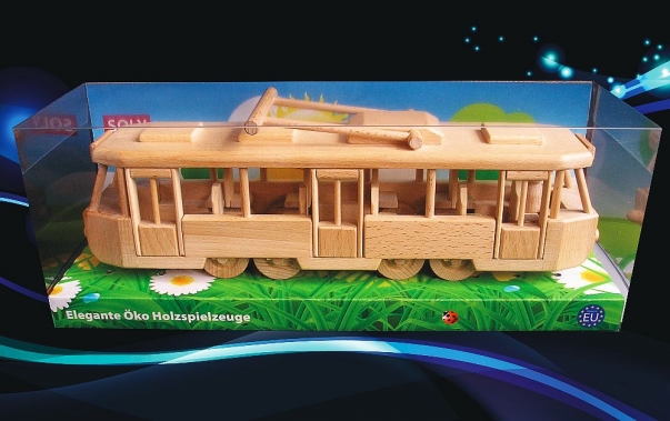 Tramway - modern type wooden toy