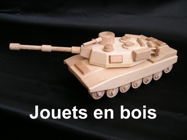 Le Chars Abrahms - jouet en bois