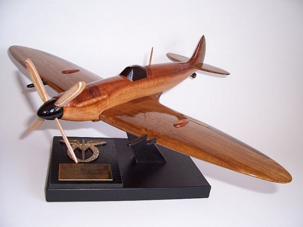 Spitfire Supermarine Spitfire Mk IX ESA aircraft wooden models
