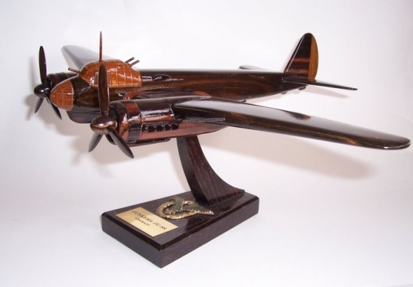 Junkers Ju 88 - wooden model German aircraft