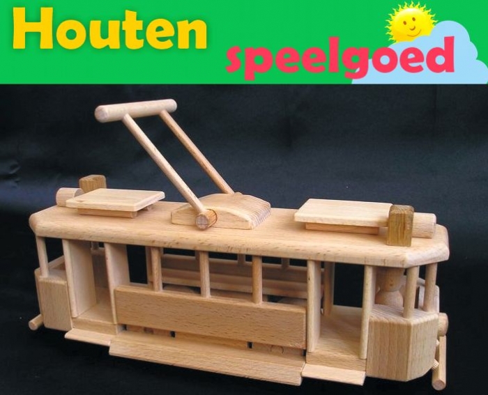 De tram speelgoed