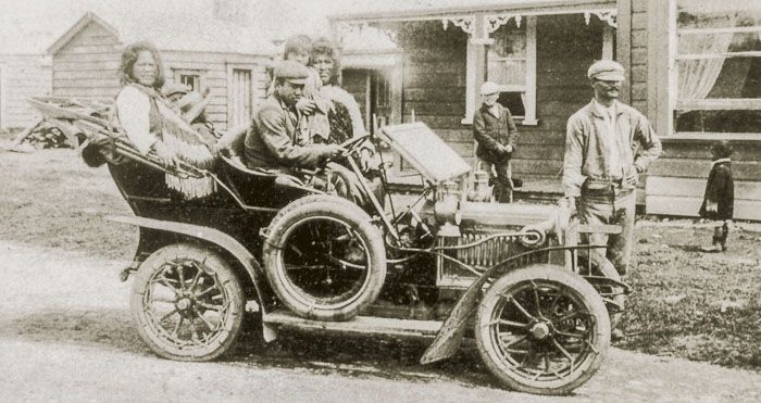 In New Zealand  1907, from archive SKODA auto