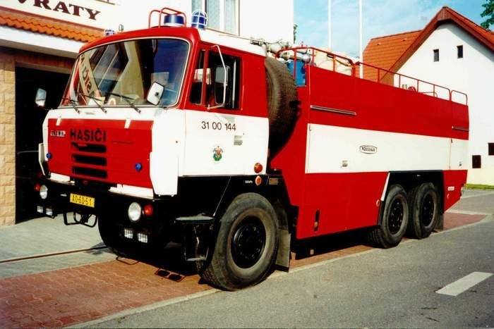 Tatra fire truck