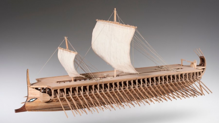 Wooden ship kit Greek Trireme
