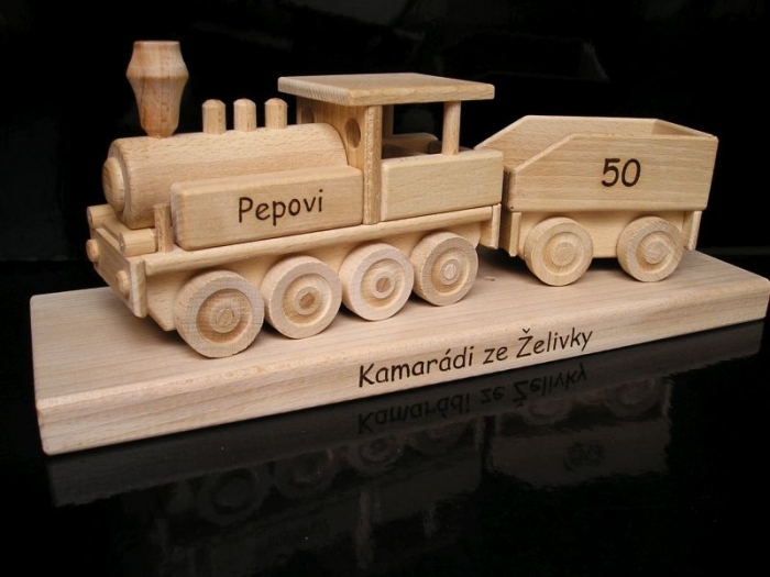Steam locomotive gift, present