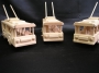 Wooden trolleybus toy