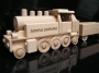 Steam locomotive wooden toys gift